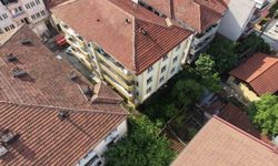 3 katlı binada yangın paniği
