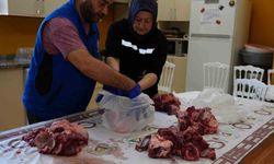 Bağışlanan kurban payları ihtiyaç sahiplerine ulaştırılıyor