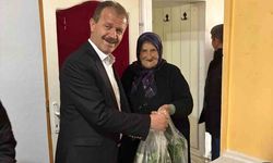 Belediyeden üreticiye 5 bin 600 fide desteği