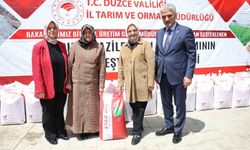 Çiftçilere yem bitkisi tohumu dağıtıldı
