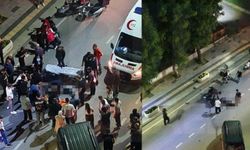 Devrilen motosikletin sürücüsü hayatını kaybetti