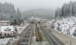 Ilgaz Dağı mayıs ayında beyaza büründü