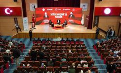 Kasapoğlu, Karabük Üniversitesinde gençlerle buluştu