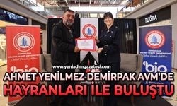 Ahmet Yenilmez, Demirpak AVM’de hayranları ile buluştu