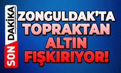 Zonguldak'ta topraktan altın fışkırıyor!