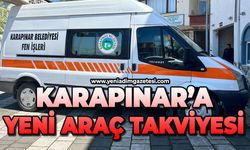 Karapınar'a yeni araç takviyesi!