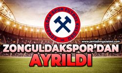 Zonguldakspor’dan ayrıldı