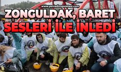 Zonguldak baret sesleri ile inledi
