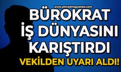 Zonguldak'ta bir milletvekili iş dünyasının sorununu çözen bürokratın kulaklarını çekti!