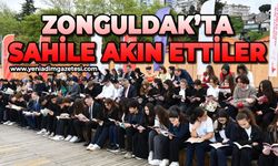 Zonguldak’ta sahile akın ettiler