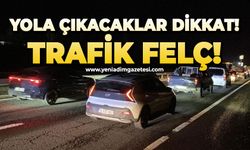 Yola çıkacaklar dikkat: Trafik durma noktasına geldi