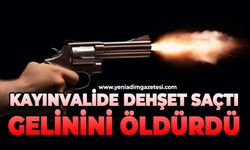 Kayınvalide gelini acımadan öldürdü