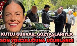 Kutlu Günvar gözyaşlarıyla son yolculuğuna uğurlandı