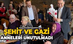 Şehit ve gazi anneleri unutulmadı