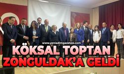 Köksal Toptan Zonguldak'a geldi