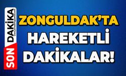 Zonguldak'ta hareketli dakikalar: Slogan attılar