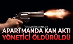Apartmanda kan aktı: Yönetici hayatını kaybetti