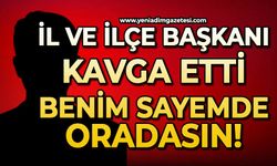 İl ve İlçe Başkanı kavga etti: Benim sayemde oradasın!