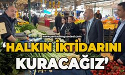 'Halkın iktidarını kuracağız'