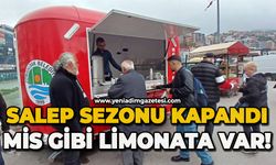 Salep sezonu kapandı: Buz gibi limonata var