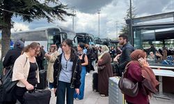 Öğrenciler Bolu Otogarı’nda yoğunluk oluşturdu