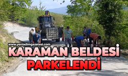 Karaman beldesi parkelendi