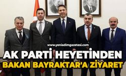 AK Parti heyetinden Bakan Bayraktar’a ziyaret