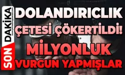 Çete üyeleri 46 kişiyi 87 milyon TL dolandırdı