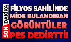 Filyos sahilinde şok görüntüler: Bu kadarı da 'pes' dedirtti!