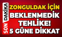 Zonguldak için beklenmedik tehlike: Önümüzdeki 5 güne dikkat