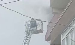 Terasta yangın paniği