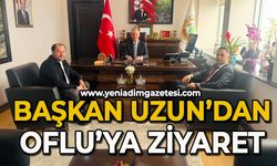 Başkan Uzun'dan Oflu'ya ziyaret