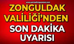 Zonguldak Valiliği’nden ilaçlama uyarısı