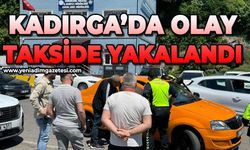 Kadırga'da olay: Taksi kullanırken yakalandı