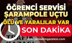 Öğrenci servisi şarampole uçtu: 3 ölü, 7 yaralı