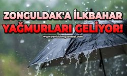 Zonguldak'a ilkbahar yağmurları geliyor!