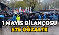 1 Mayıs bilançosu: 575 gözaltı