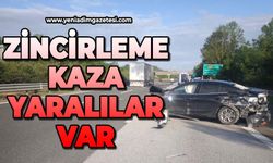 Zincirleme kaza: Yaralılar var