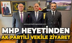 MHP'li heyetten AK Partili vekile ziyaret