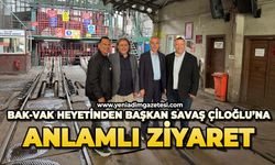 BAK-VAK heyetinden Başkan Savaş Çiloğlu’na anlamlı ziyaret