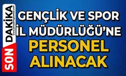 Zonguldak Gençlik ve Spor İl Müdürlüğü'ne personel alınacak