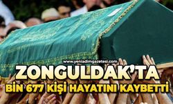 Zonguldak’ta 4677 kişi hayatını kaybetti
