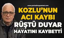 Kozlu'nun acı kaybı: Rüştü Duyar hayatını kaybetti
