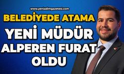 Belediyede atama: Yeni Müdür Alperen Furat oldu