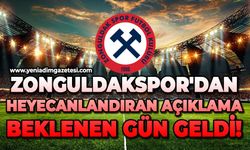 Zonguldakspor'dan heyecanlandıran açıklama: Beklenen gün geldi!