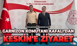 Garnizon Komutanı Kafalı'dan Keskin'e ziyaret