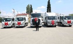 Belediyenin araç filosuna 5 yeni hizmet aracı eklendi