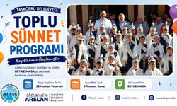 Belediyenin toplu sünnet programı için kayıtlar başlıyor