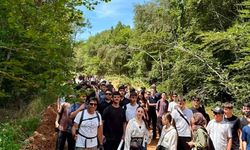Gençler doğa yürüyüşünde buluştu