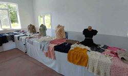 Kadınların el emeği göz nuru eserleri görücüye çıktı
